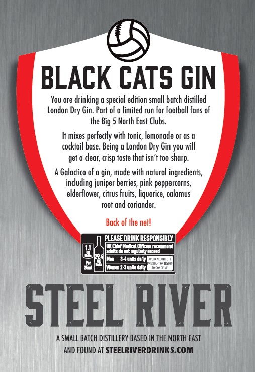 BLACK CATS GIN 70cl Pouch