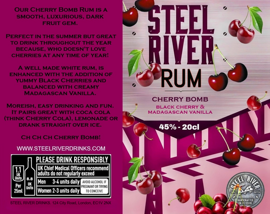 CHERRY BOMB RUM - 20cl Bottle