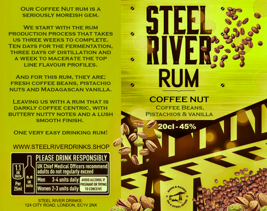 COFFEE NUT RUM - 20cl Bottle