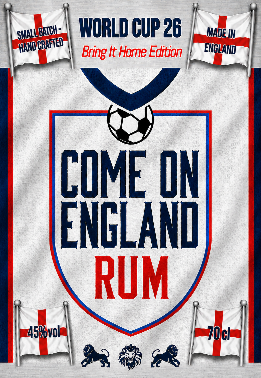COME ON ENGLAND RUM