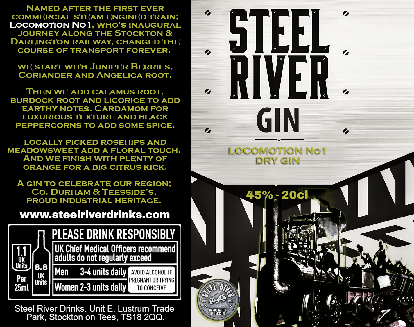 LOCOMOTION No1 GIN - 20cl Bottle