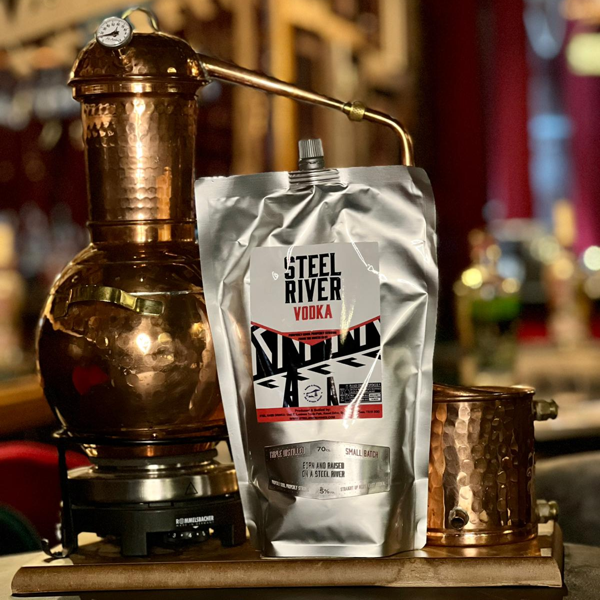 STRAIGHT UP VODKA 70cl Pouch