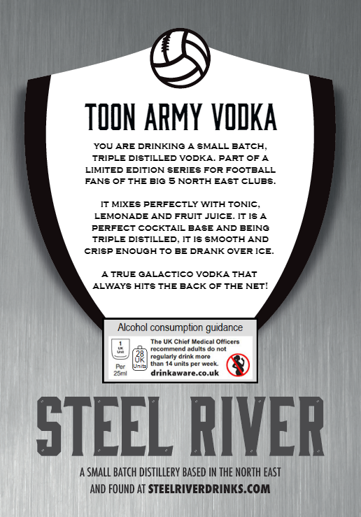 TOON ARMY VODKA 70cl Pouch