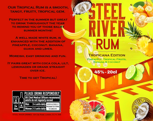 TROPICANA RUM - 20cl Bottle
