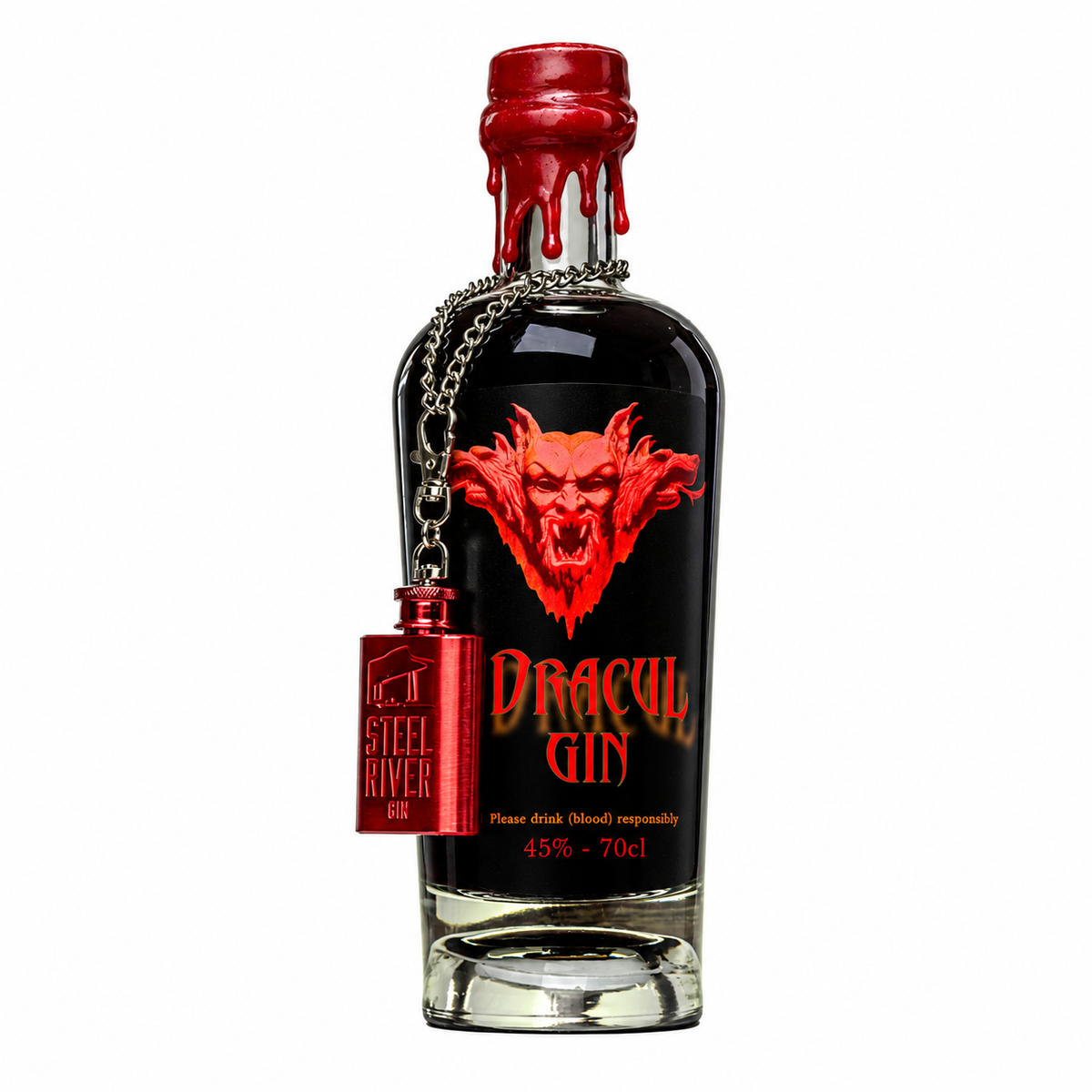 DRACUL GIN bottle