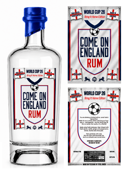 COME ON ENGLAND RUM