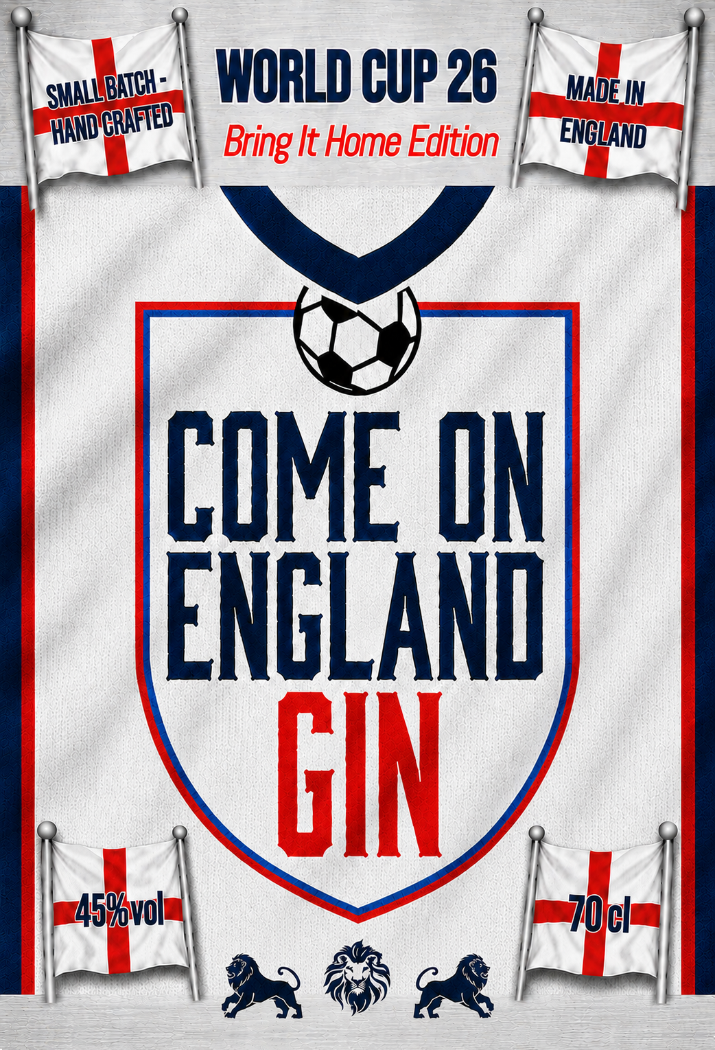 COME ON ENGLAND GIN