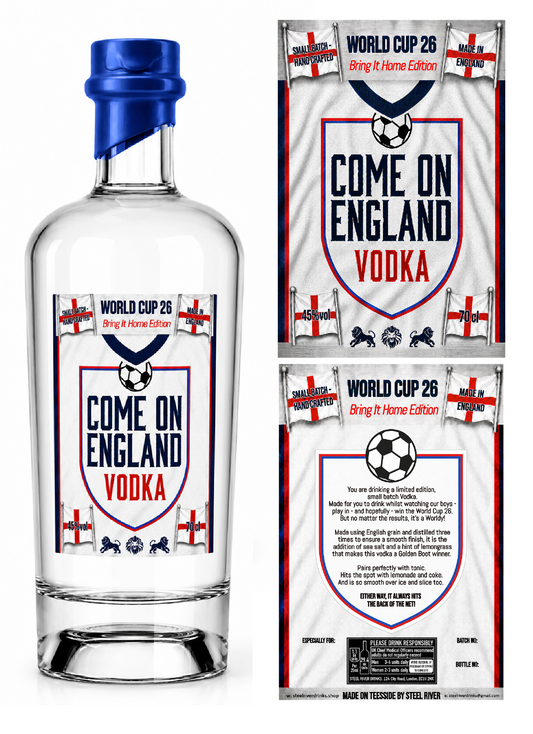 COME ON ENGLAND VODKA