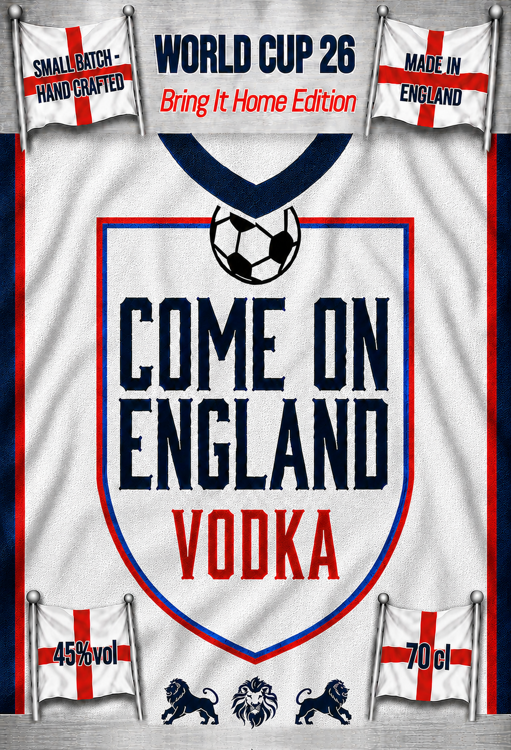 COME ON ENGLAND VODKA
