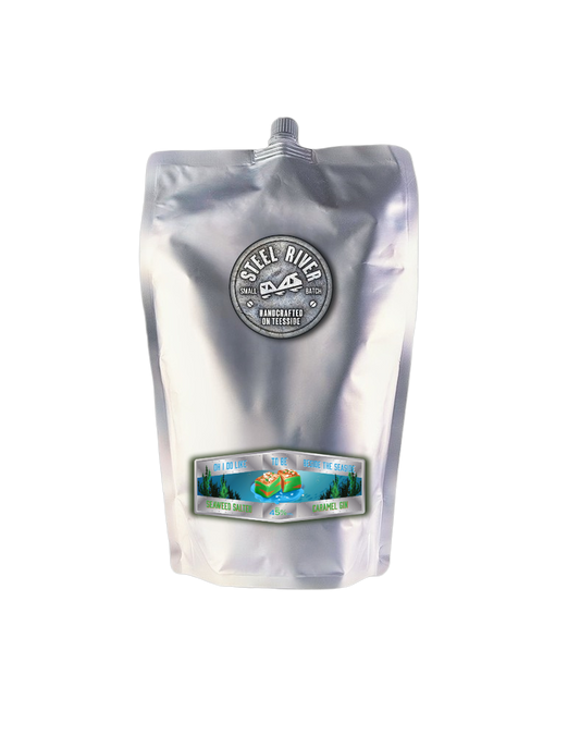 TEESSIDE SEASIDE GIN (Seaweed Salted Caramel) 70cl Pouch