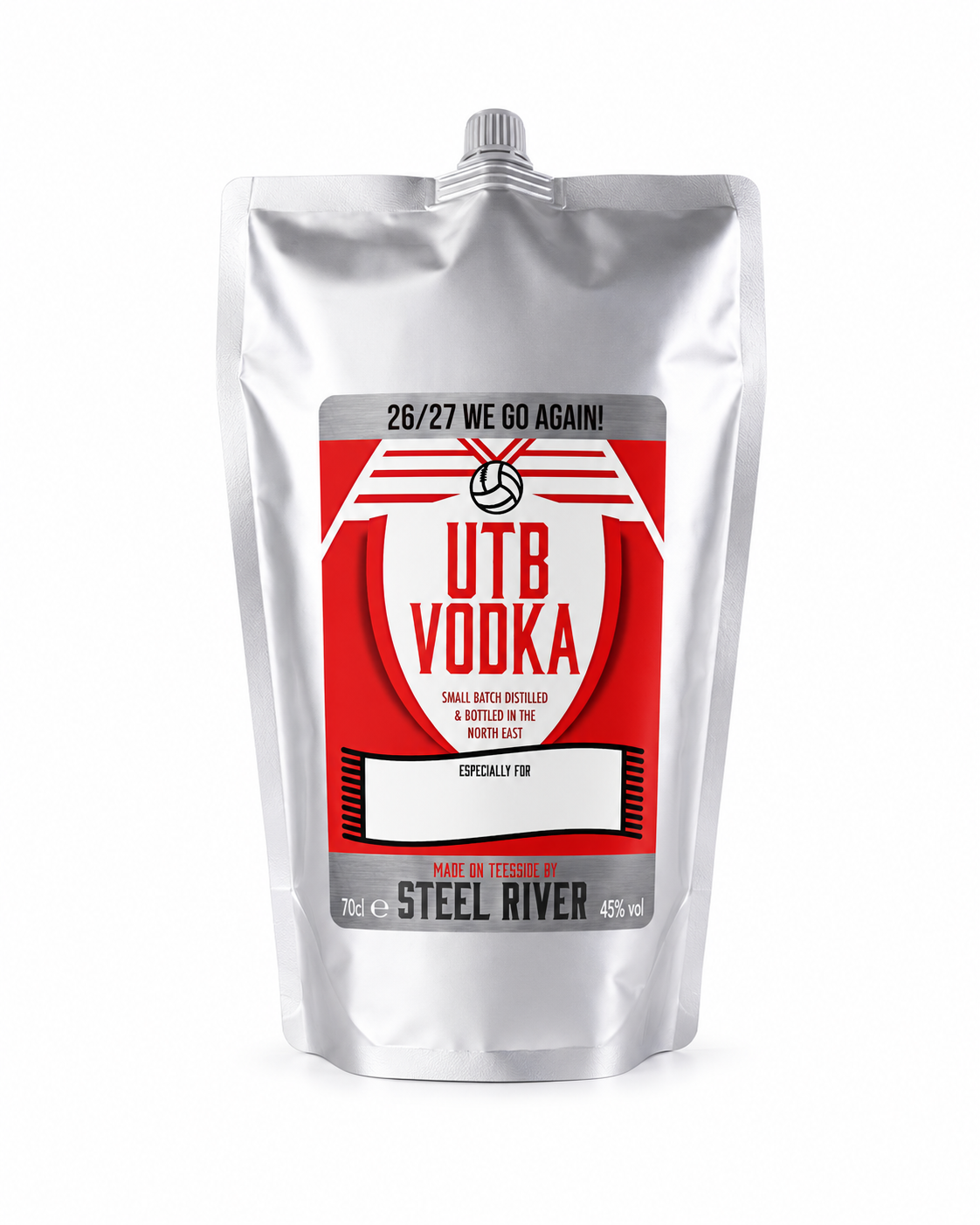 UTB VODKA 70cl Pouch