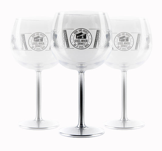 2 Steel River OUTDOOR Goblets